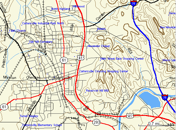 Germin topo maps