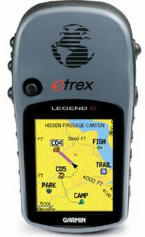 Garmin Etrex Vista HCX specifications